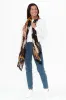 Fusion Black Abstract Scarf sold by Blue Bungalow