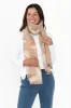 Ginko Beige Flower Scarf sold by Blue Bungalow