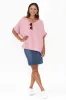 Elaine Pink Cotton Cheesecloth Top sold by Blue Bungalow
