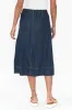 Yvonne Mid Wash Tencel Midi Skirt sold by Blue Bungalow