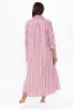 Lunella Red Stripe Cotton Blend Dress sold by Blue Bungalow