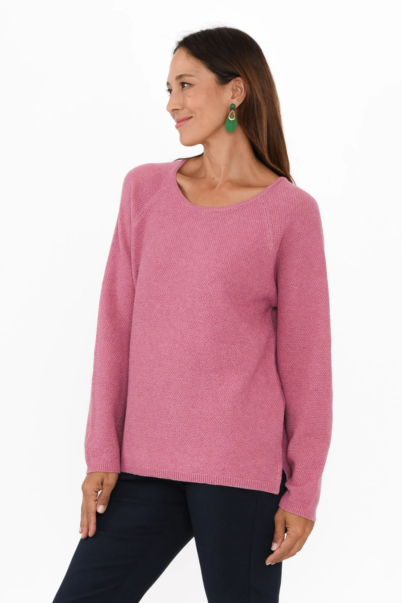 Sylvie Pink Knit Jumper sold by Blue Bungalow product image thumbnail 3