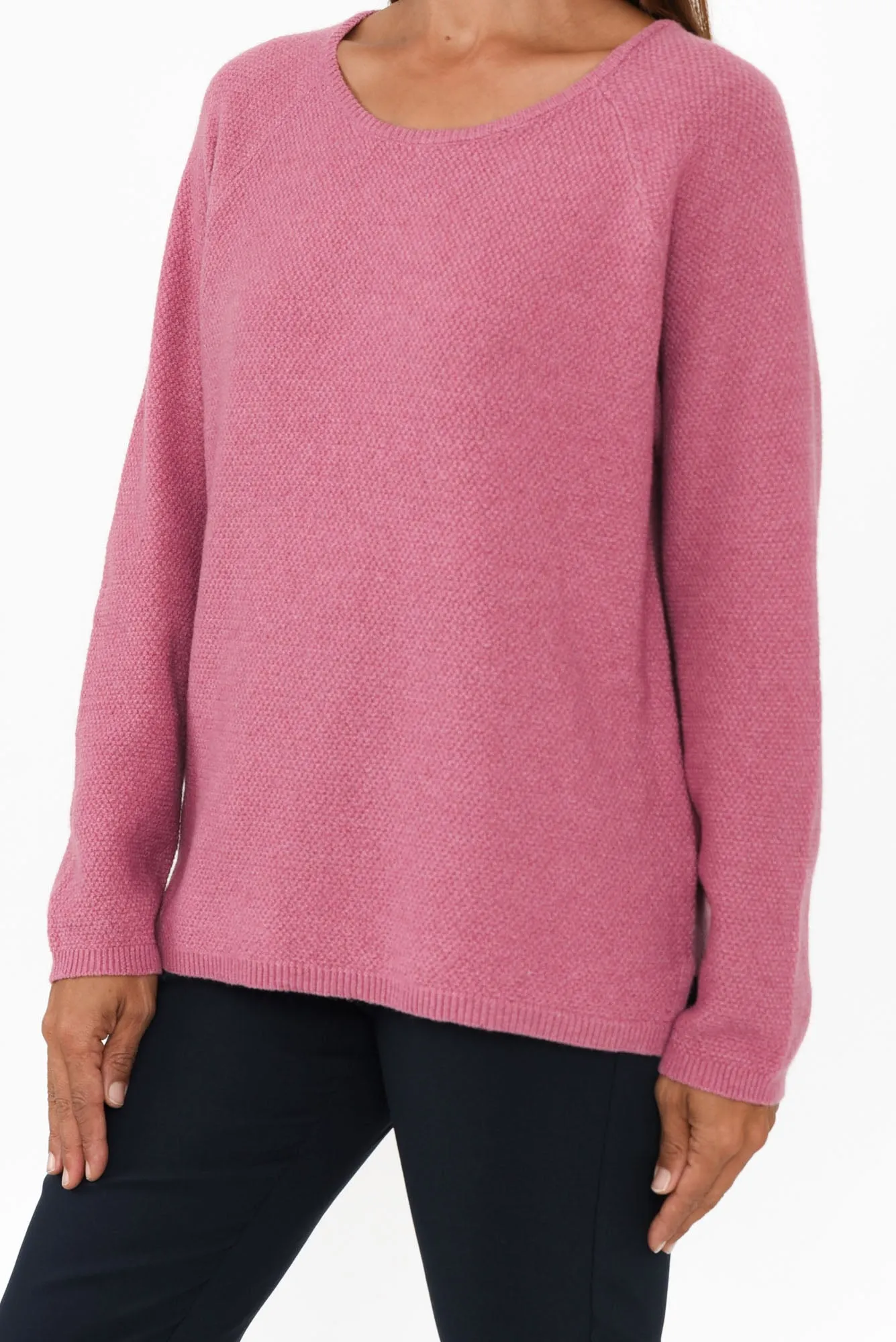 Sylvie Pink Knit Jumper sold by Blue Bungalow product image thumbnail 5