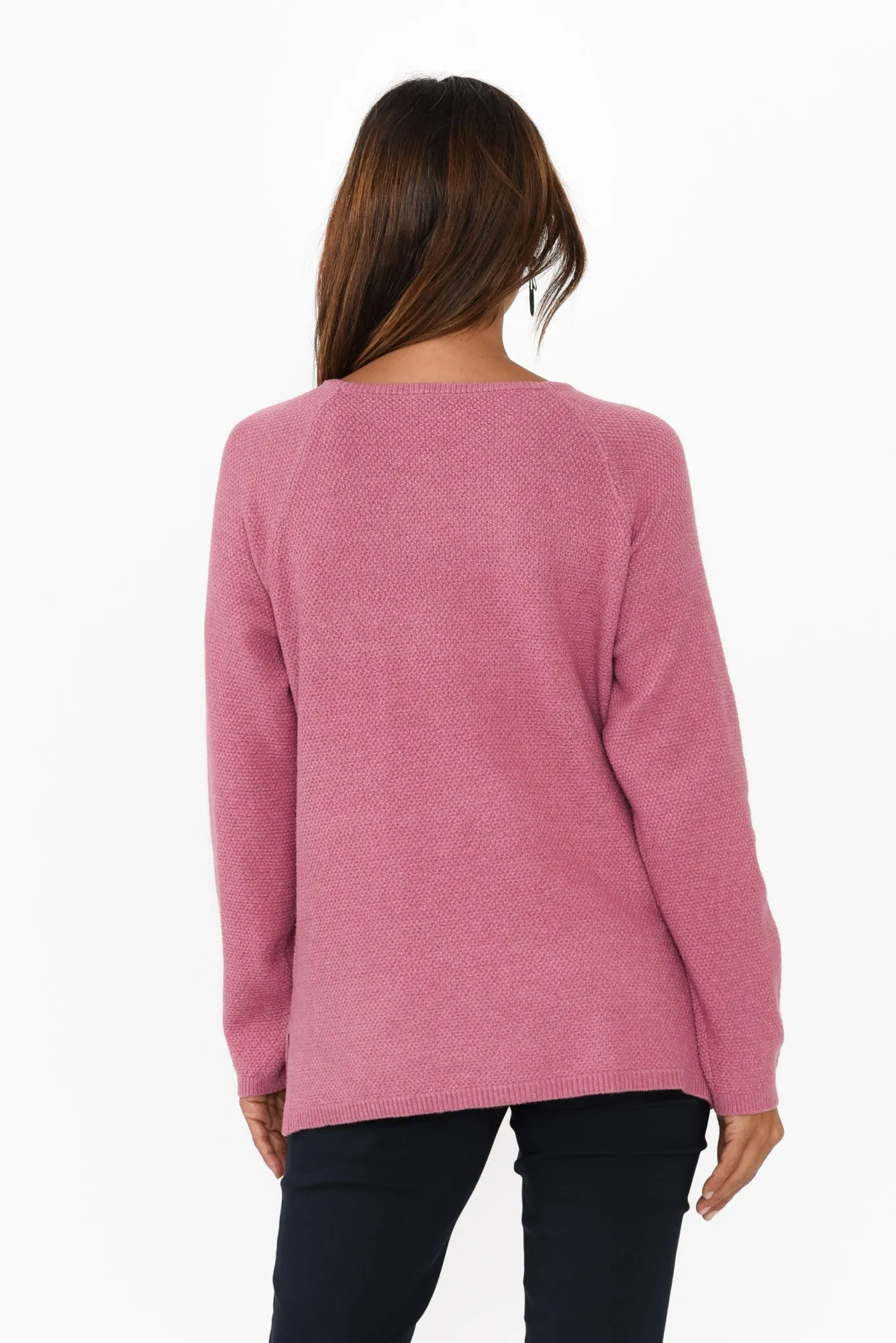 Sylvie Pink Knit Jumper sold by Blue Bungalow product image thumbnail 4