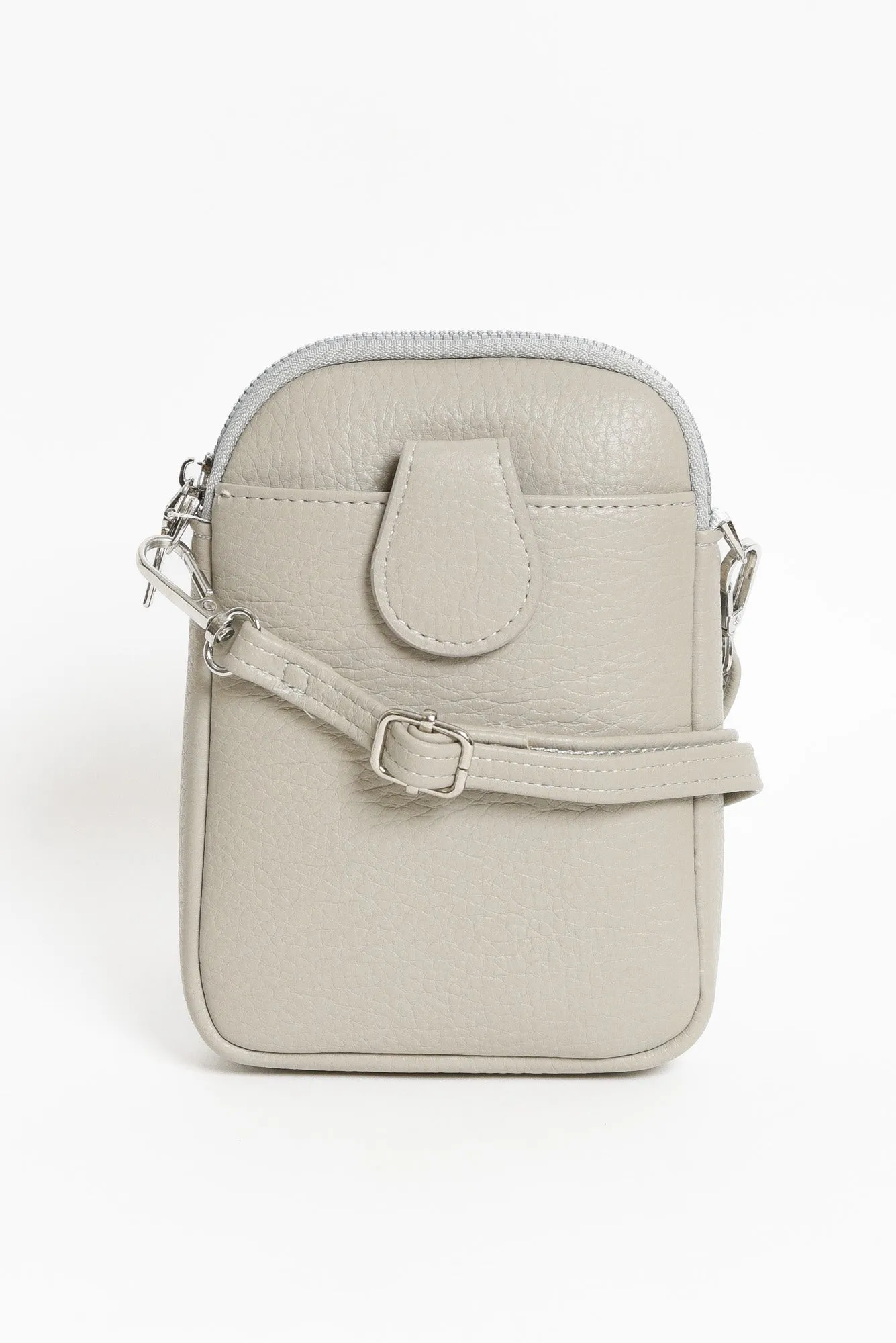 Hollis Grey Crossbody Bag sold by Blue Bungalow