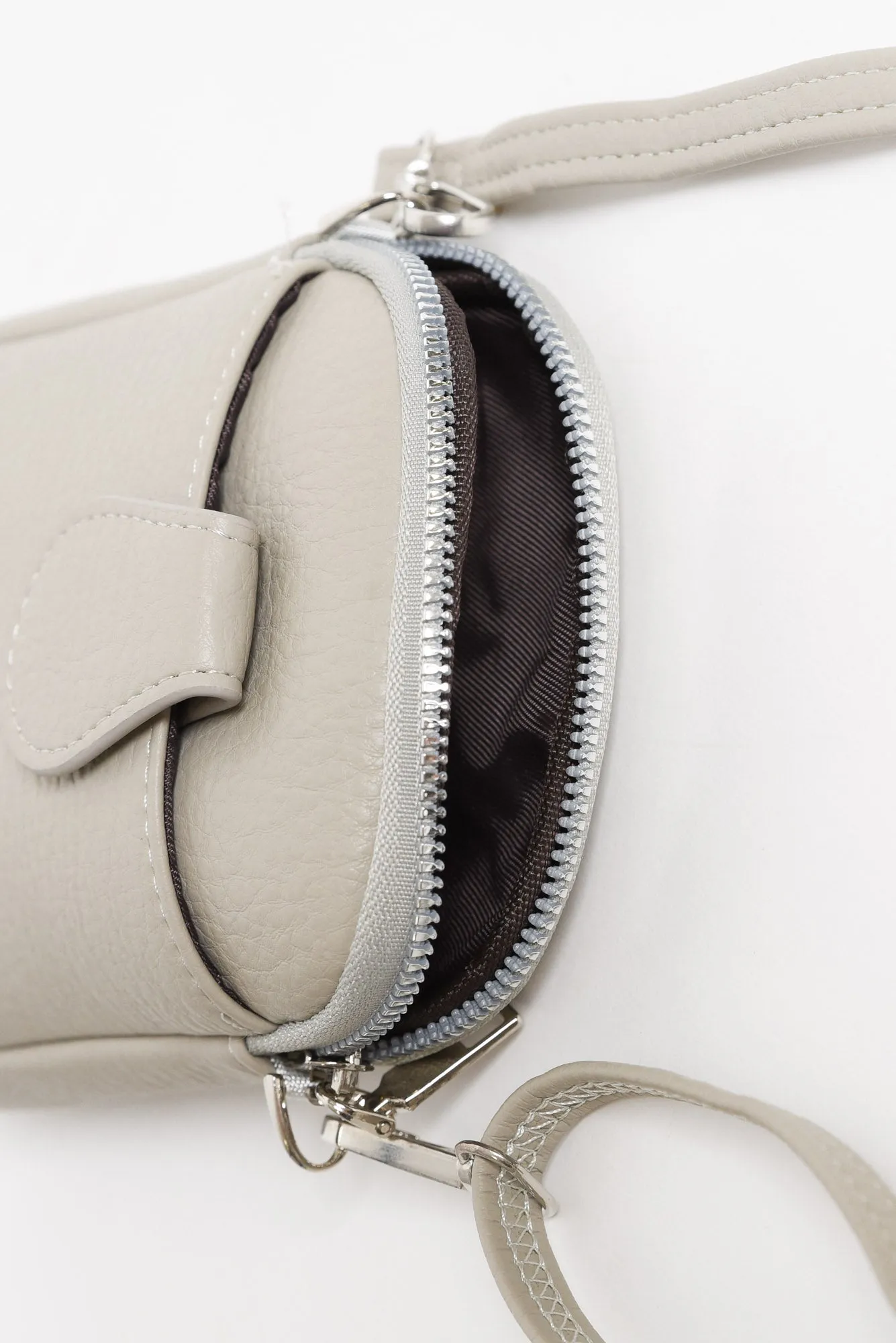 Hollis Grey Crossbody Bag sold by Blue Bungalow product image thumbnail 3
