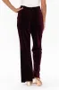 Mustang Sally Burgundy Velvet Pants sold by Blue Bungalow