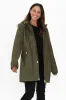 Anika Khaki Hooded Raincoat sold by Blue Bungalow