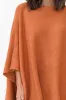 Addie Rust Wool Blend Poncho sold by Blue Bungalow