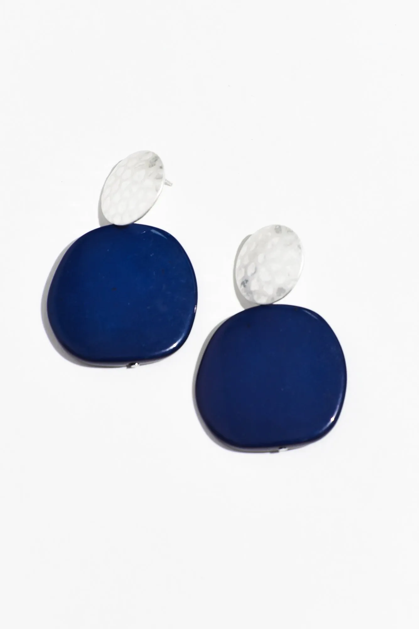 Lenore Blue Drop Earrings sold by Blue Bungalow