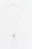 Patsy Silver Pendant Necklace sold by Blue Bungalow