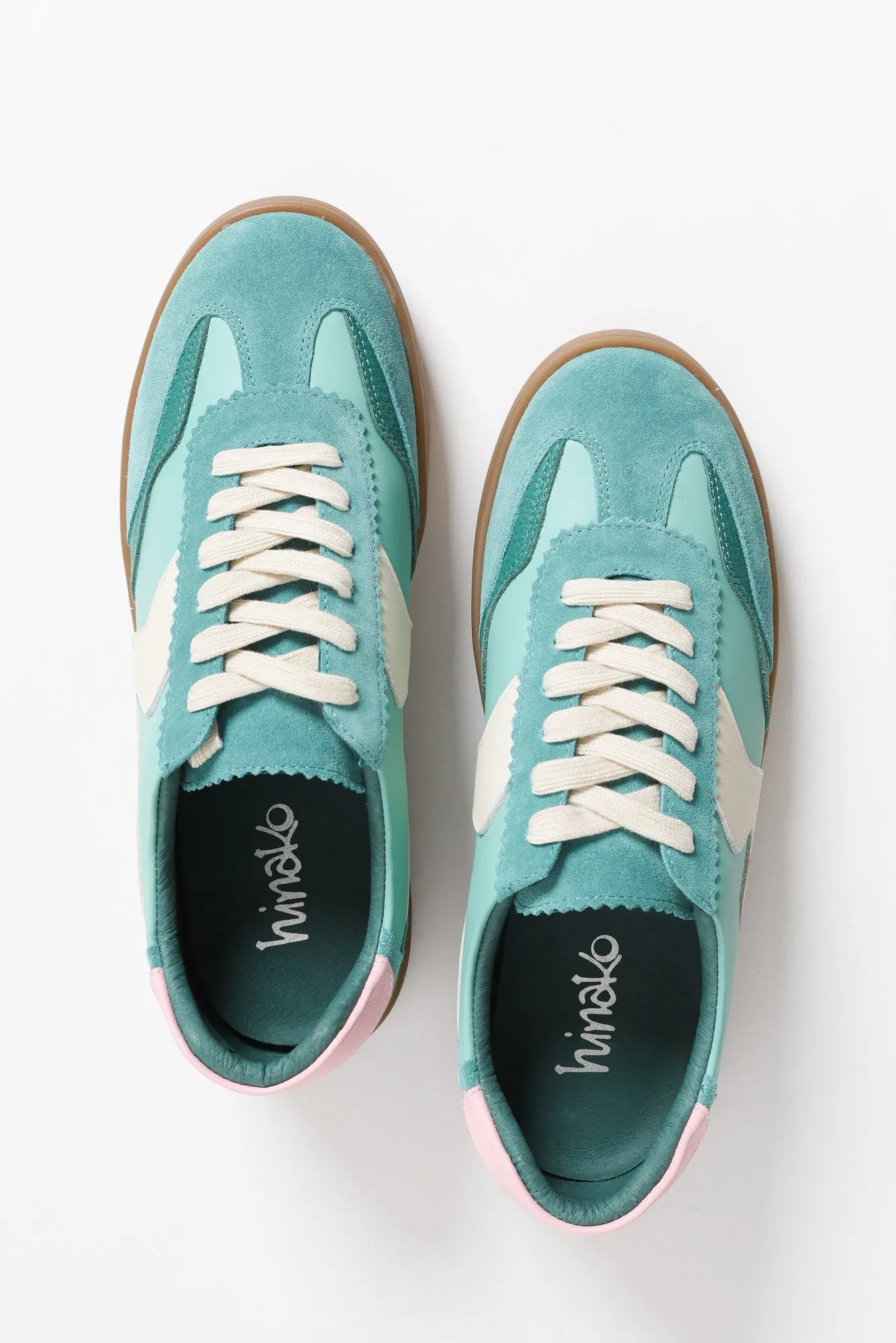 Castro Green Suede Leather Sneaker sold by Blue Bungalow product image thumbnail 2
