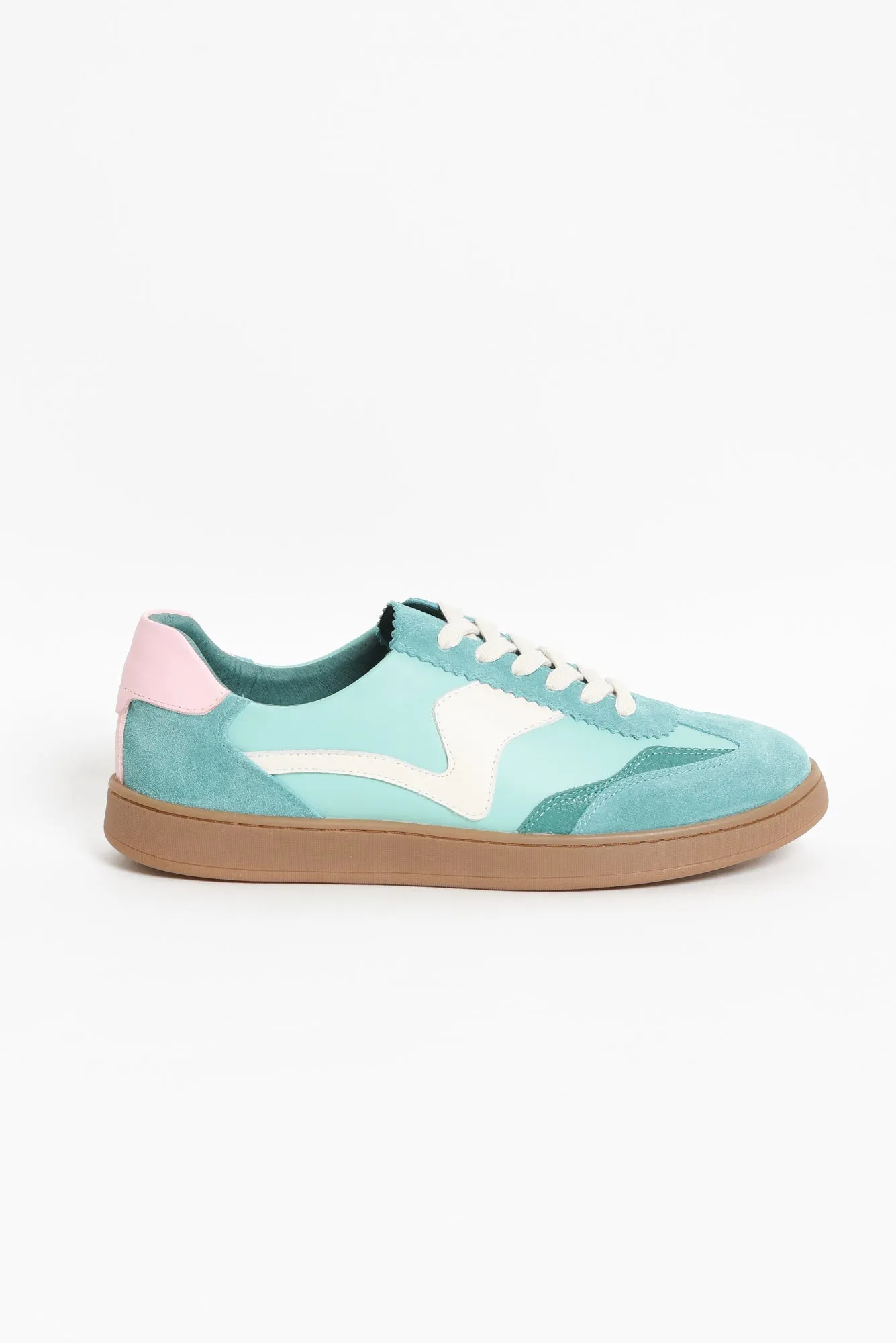 Castro Green Suede Leather Sneaker sold by Blue Bungalow product image thumbnail 3