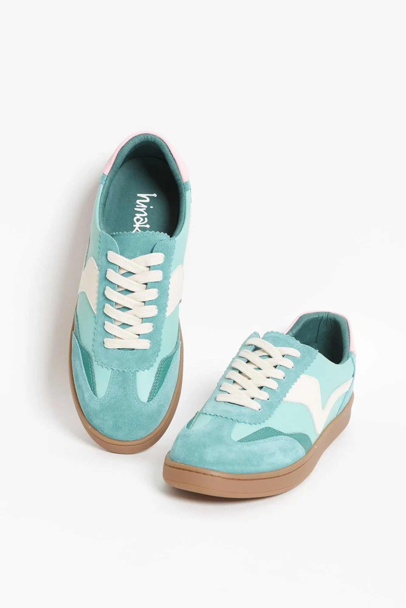 Castro Green Suede Leather Sneaker sold by Blue Bungalow