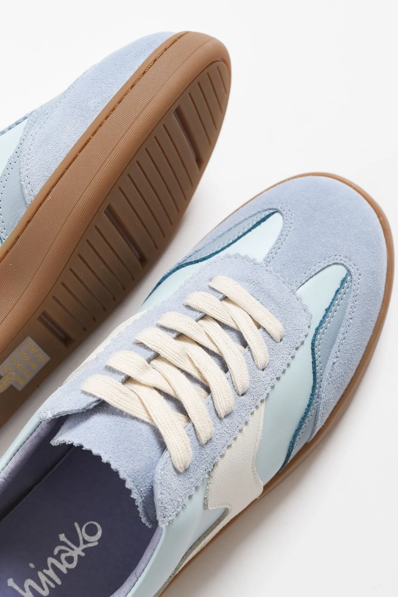 Castro Blue Suede Leather Sneaker sold by Blue Bungalow product image thumbnail 4