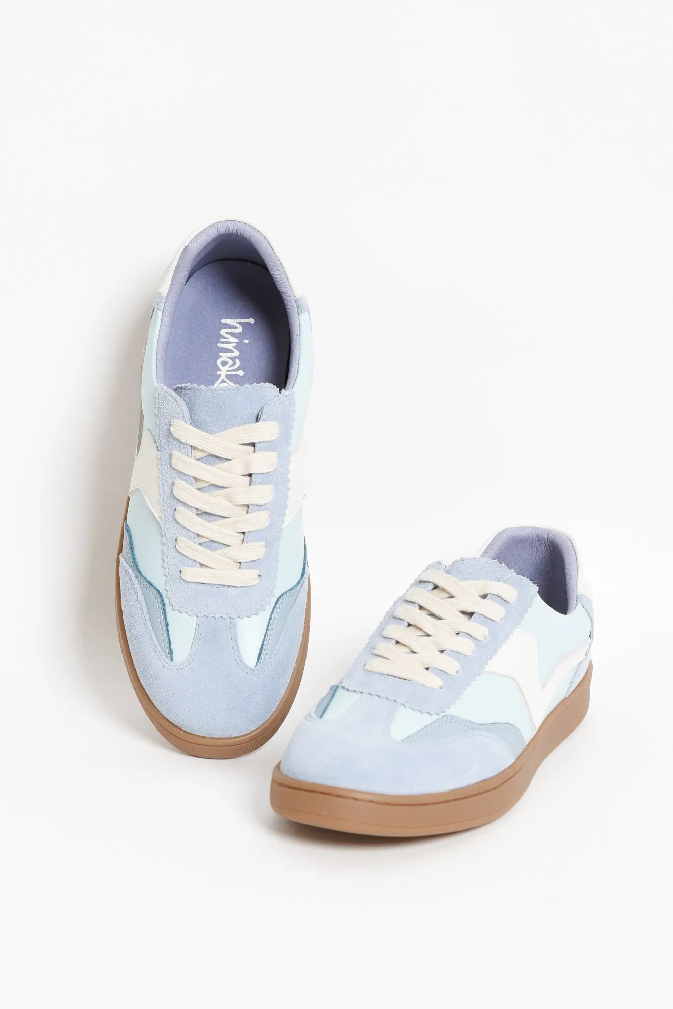 Castro Blue Suede Leather Sneaker sold by Blue Bungalow
