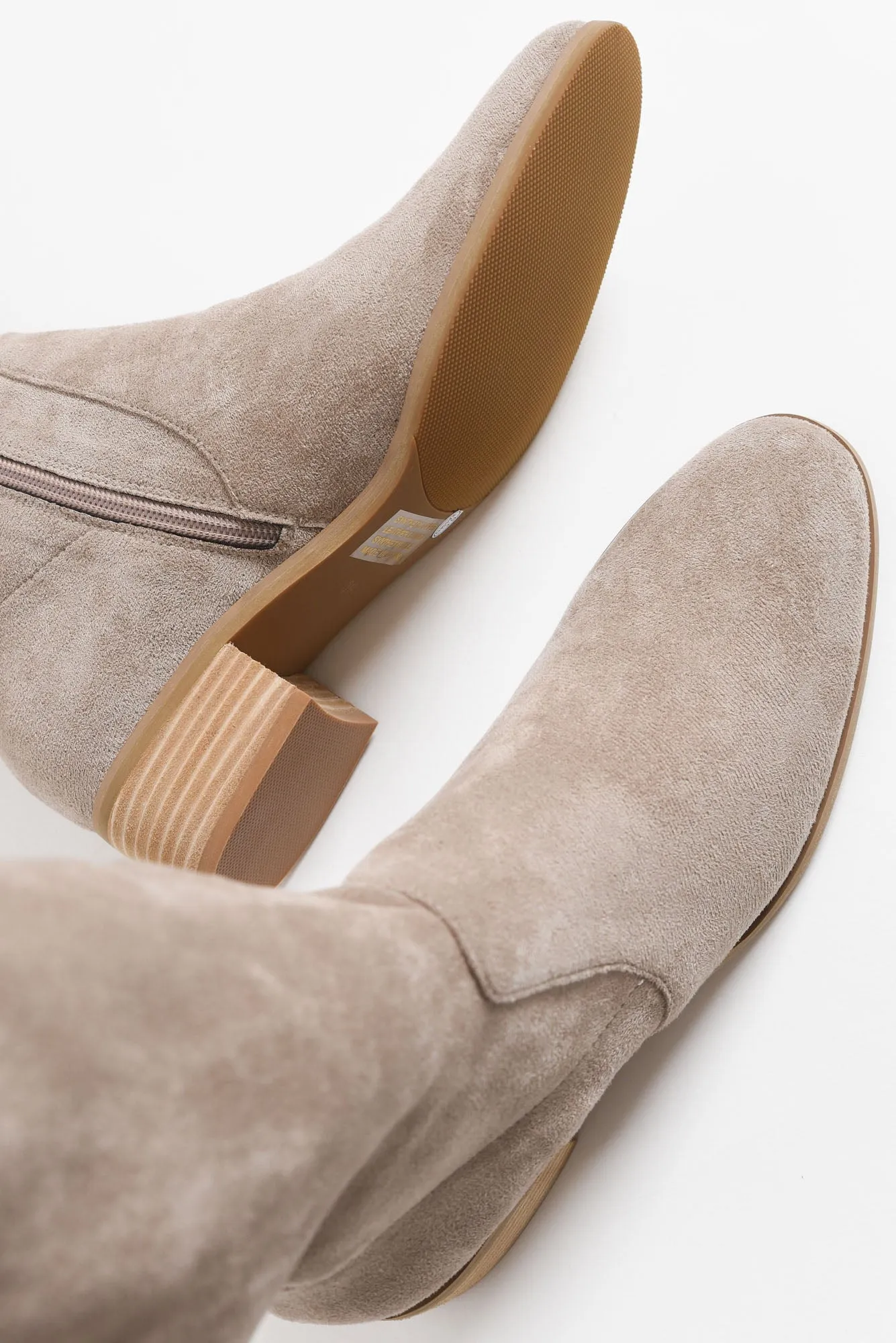 Jensen Taupe Stretch Knee Boot sold by Blue Bungalow product image thumbnail 3