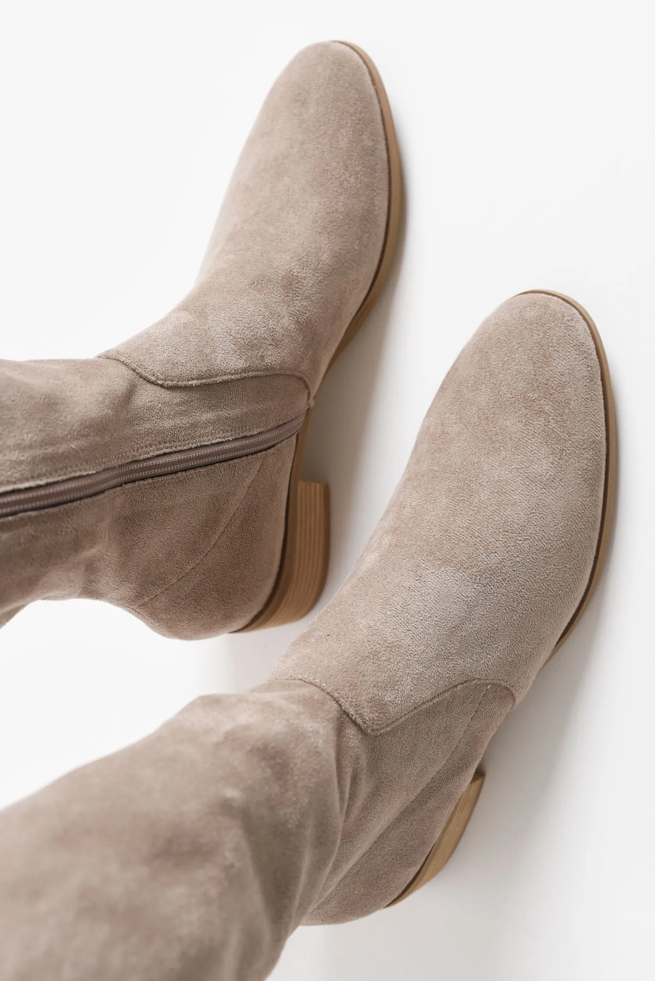 Jensen Taupe Stretch Knee Boot sold by Blue Bungalow product image thumbnail 4