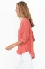 Gomez Peach Button Top sold by Blue Bungalow