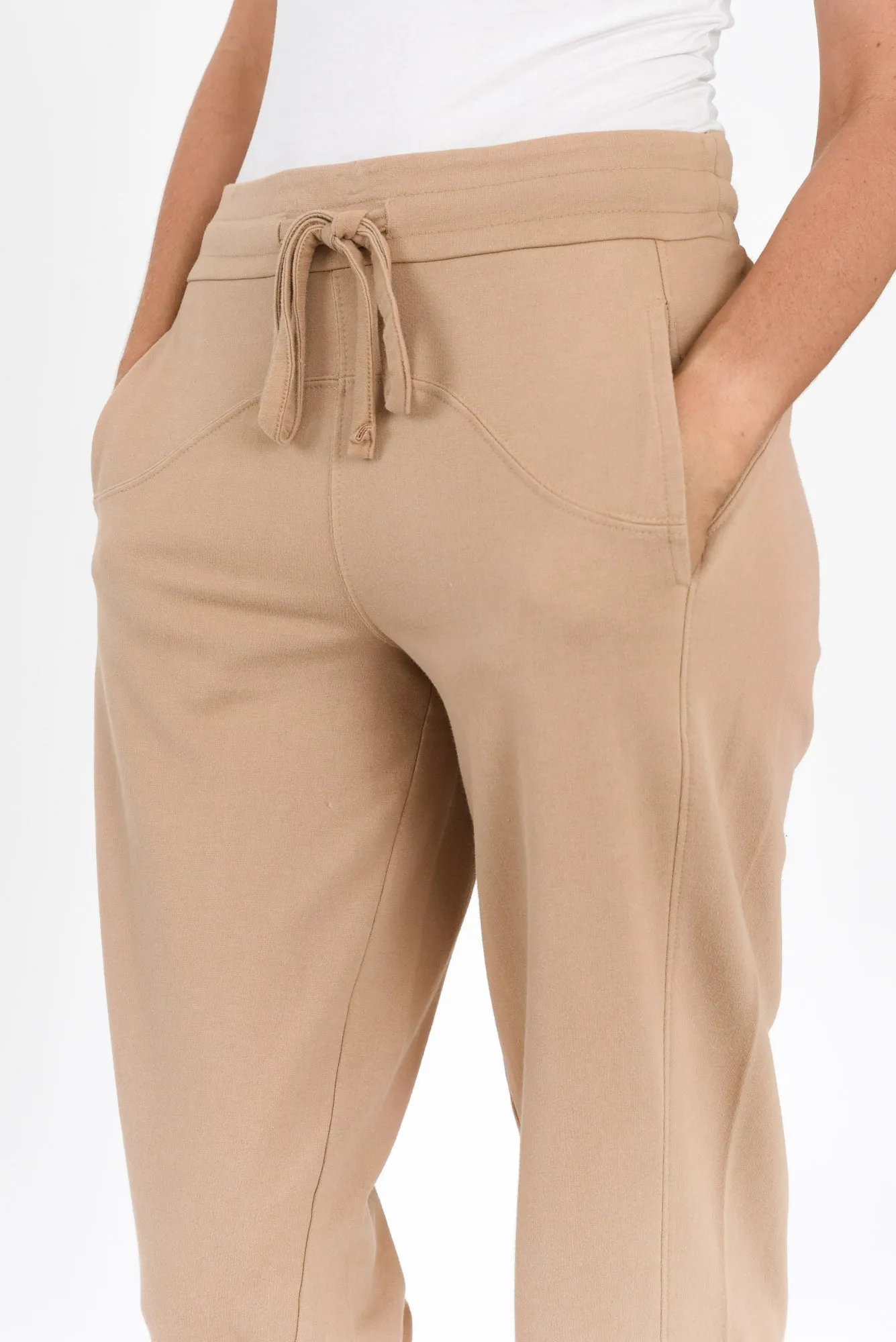 Daisy Mocha Seam Detail Sweatpants sold by Blue Bungalow product image thumbnail 5