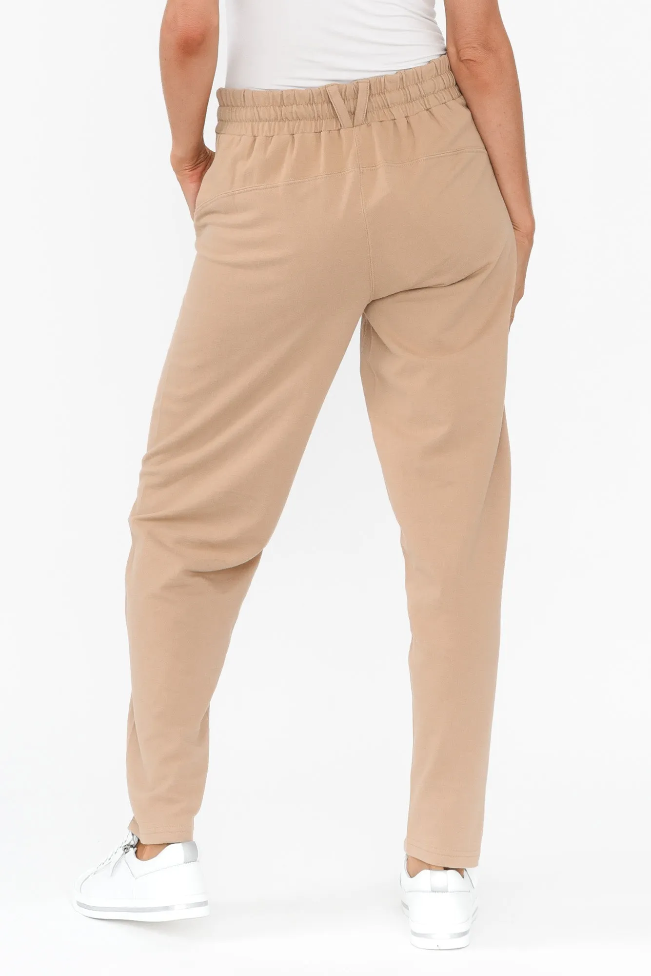 Daisy Mocha Seam Detail Sweatpants sold by Blue Bungalow product image thumbnail 4