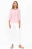 Saphira Pink Knit Top sold by Blue Bungalow