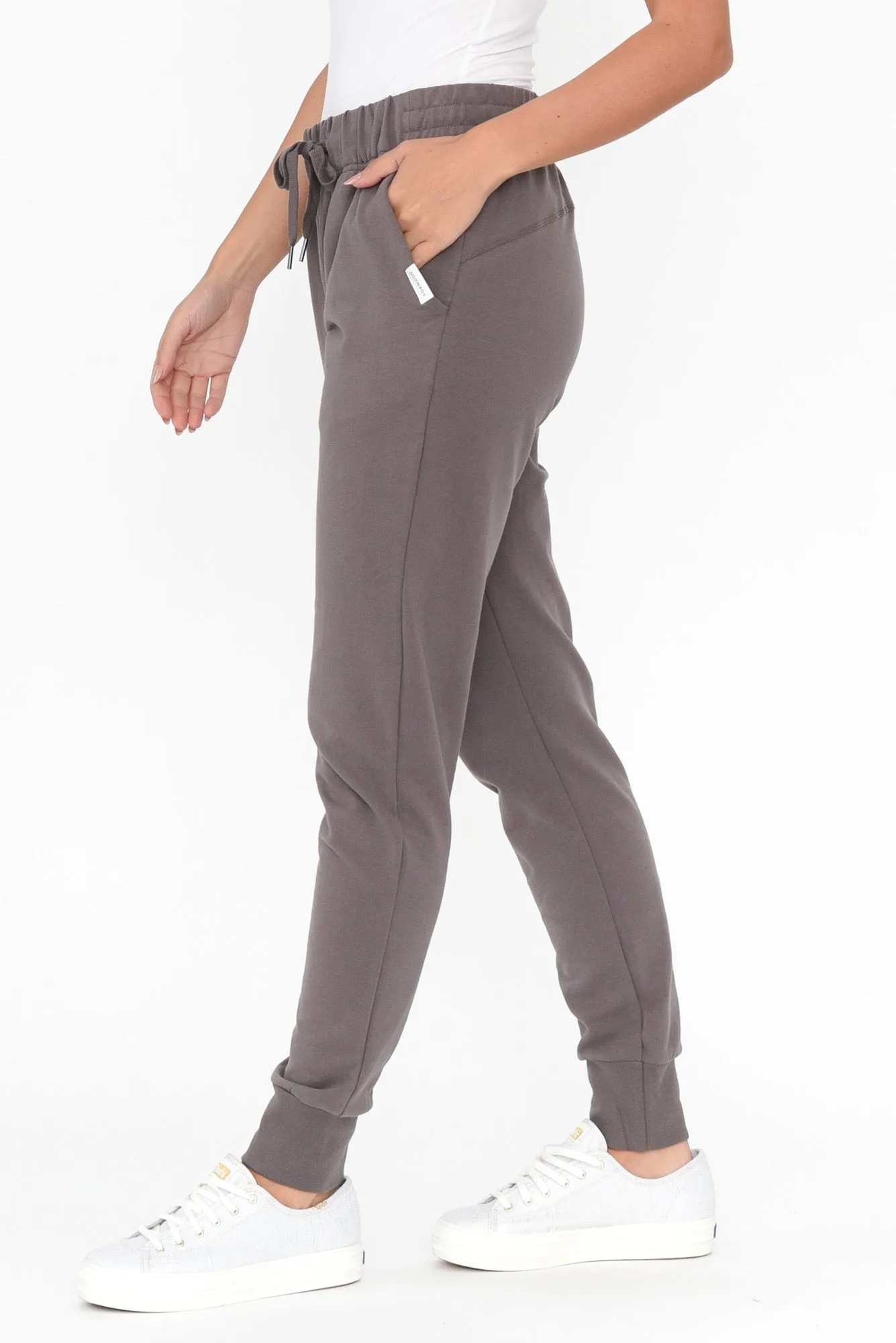 Lazy Days Charcoal Sweatpants sold by Blue Bungalow product image thumbnail 3