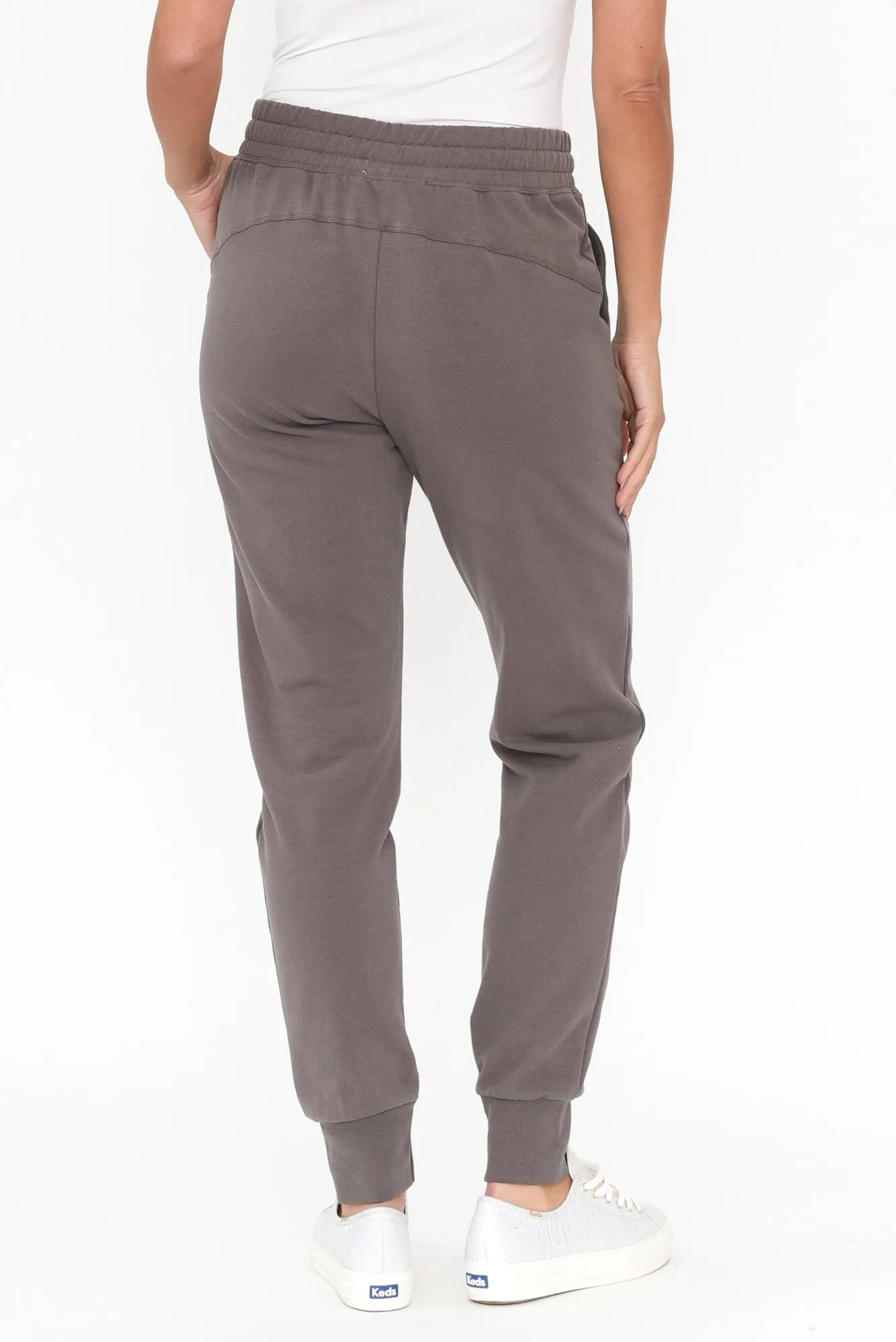 Lazy Days Charcoal Sweatpants sold by Blue Bungalow product image thumbnail 4