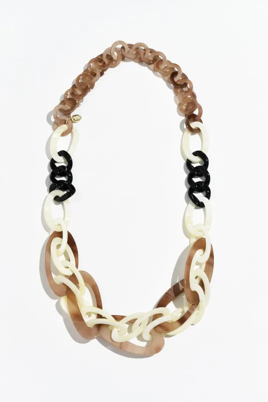Lenne Cream Chain Necklace sold by Blue Bungalow