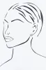 Ballet Silver Diamante Stud Earrings sold by Blue Bungalow