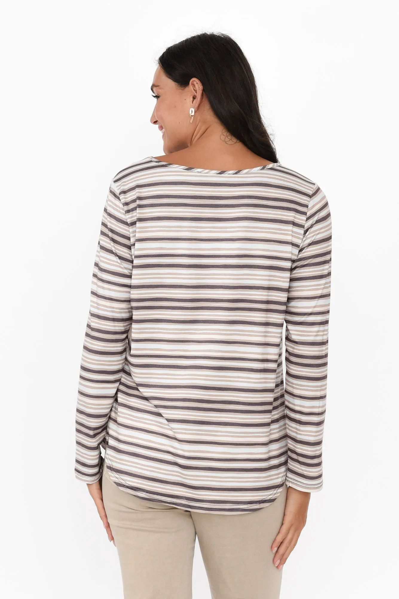 Angela Brown Jungle Long Sleeve Top sold by Blue Bungalow product image thumbnail 4