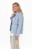 Sparrow Blue Quilted Jacket sold by Blue Bungalow