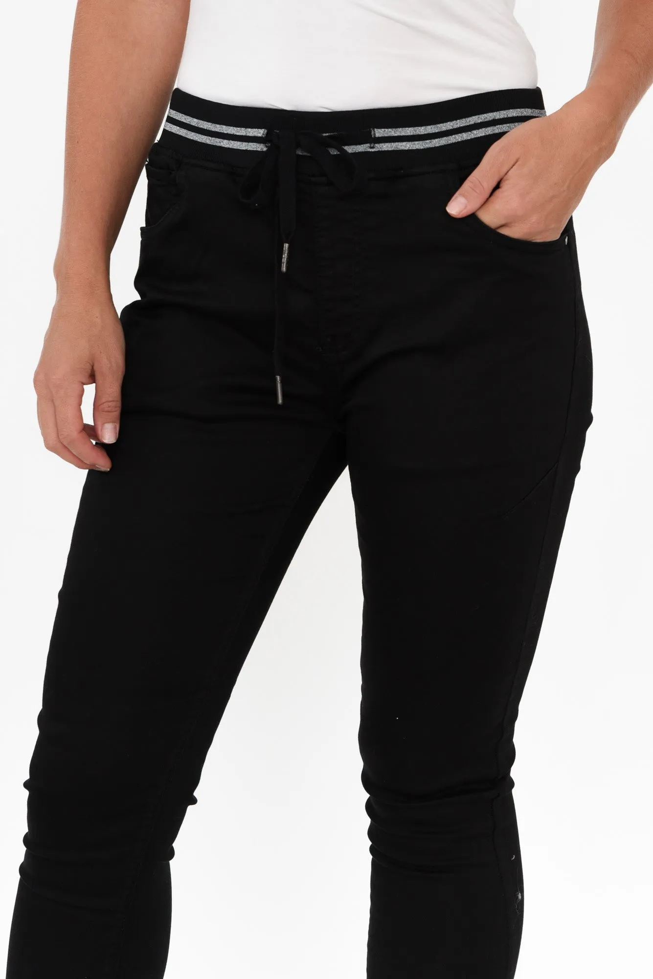 Margo Black Jogger Pants sold by Blue Bungalow product image thumbnail 5