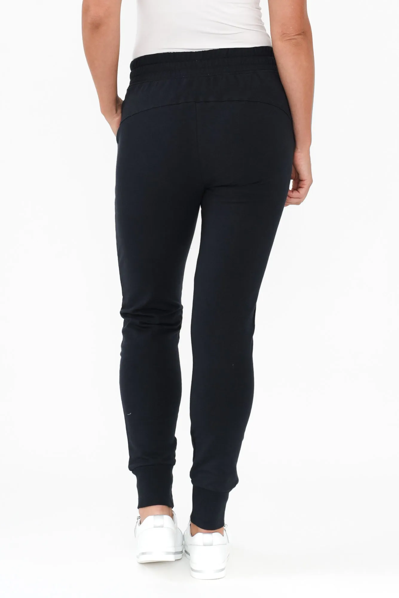 Lazy Days Navy Sweatpants sold by Blue Bungalow product image thumbnail 4