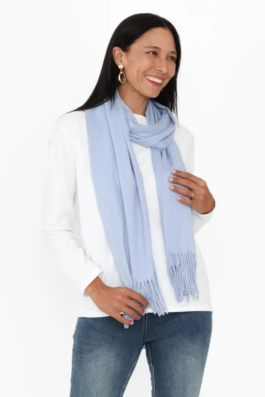 Gracie Blue Bamboo Scarf sold by Blue Bungalow