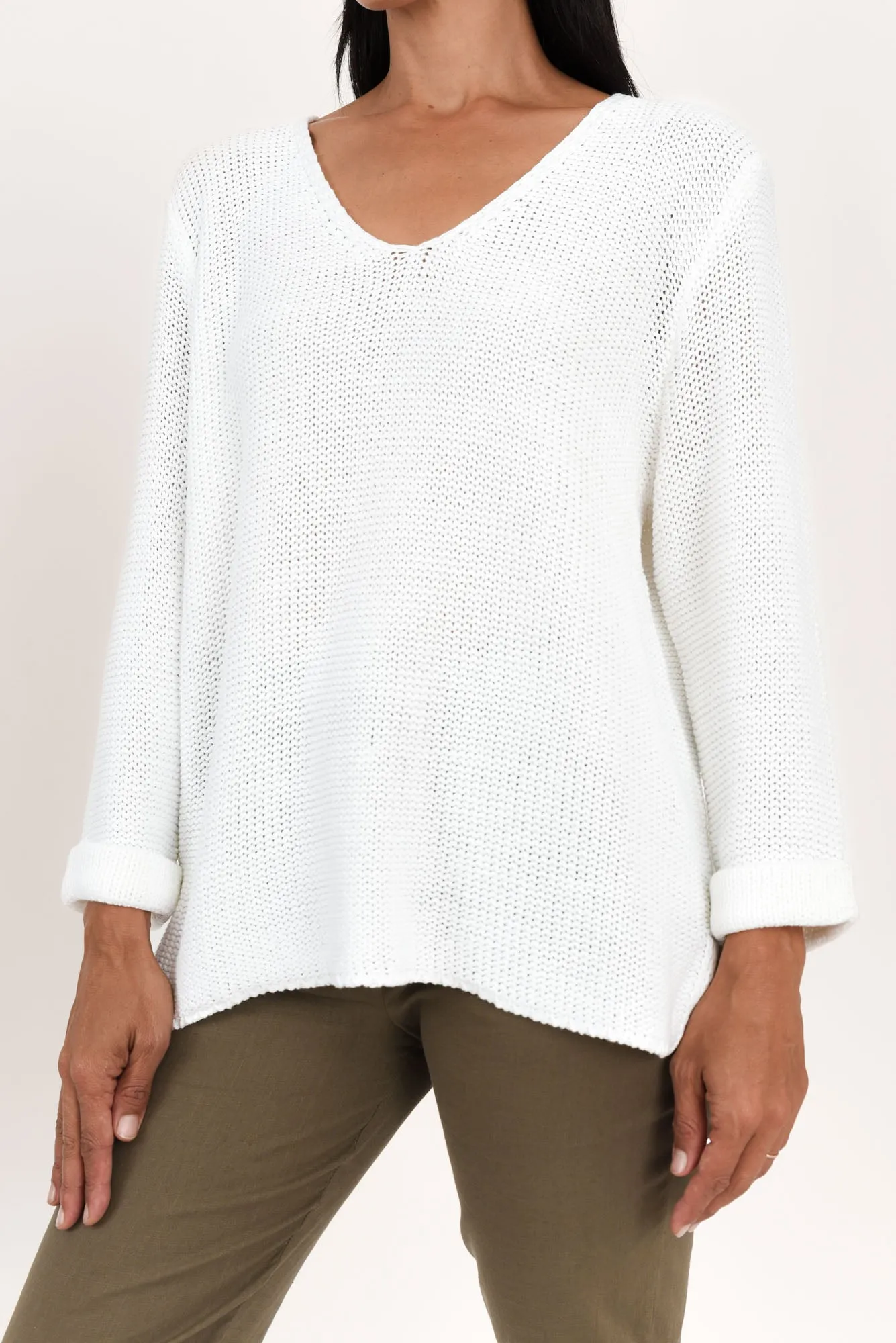 Toulouse White Cotton Jumper sold by Blue Bungalow product image thumbnail 5