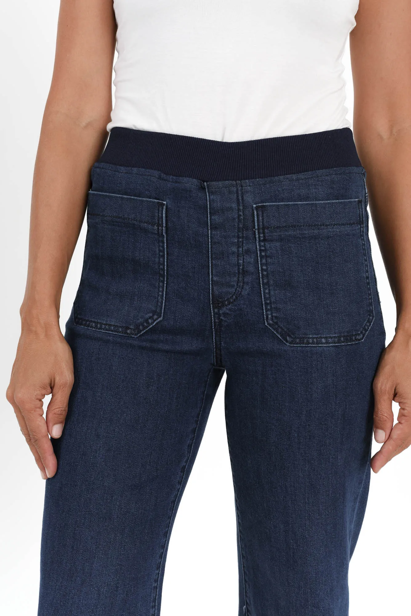 Carpenter Dark Denim Stretch Jeans sold by Blue Bungalow product image thumbnail 3
