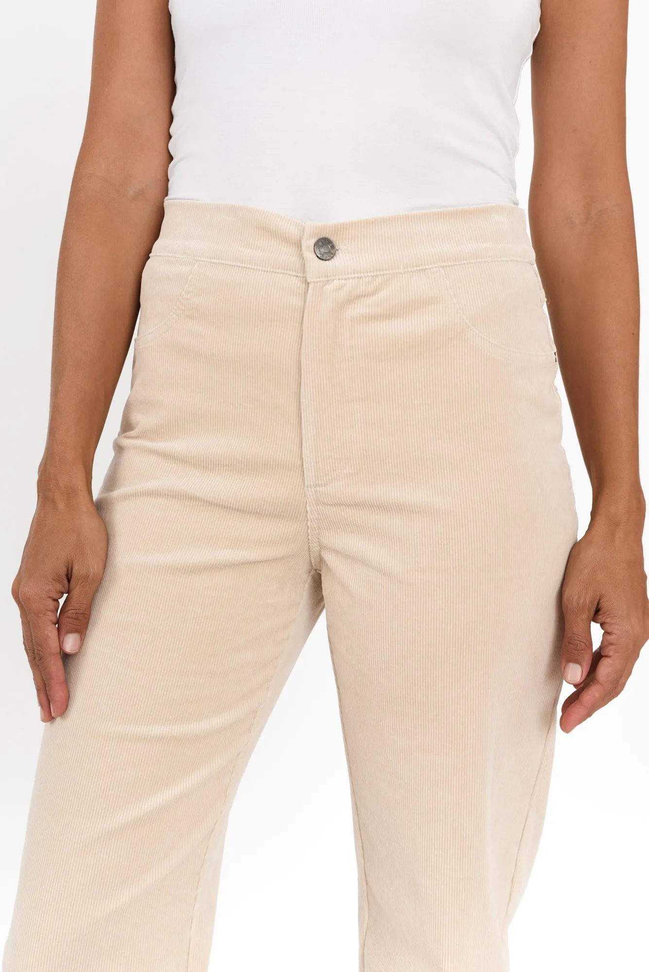 Lucie Natural Corduroy Pants sold by Blue Bungalow product image thumbnail 3