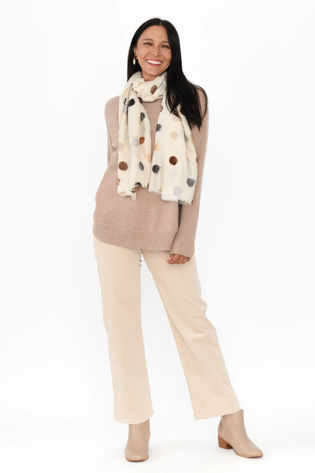 Lucie Natural Corduroy Pants sold by Blue Bungalow product image thumbnail 2