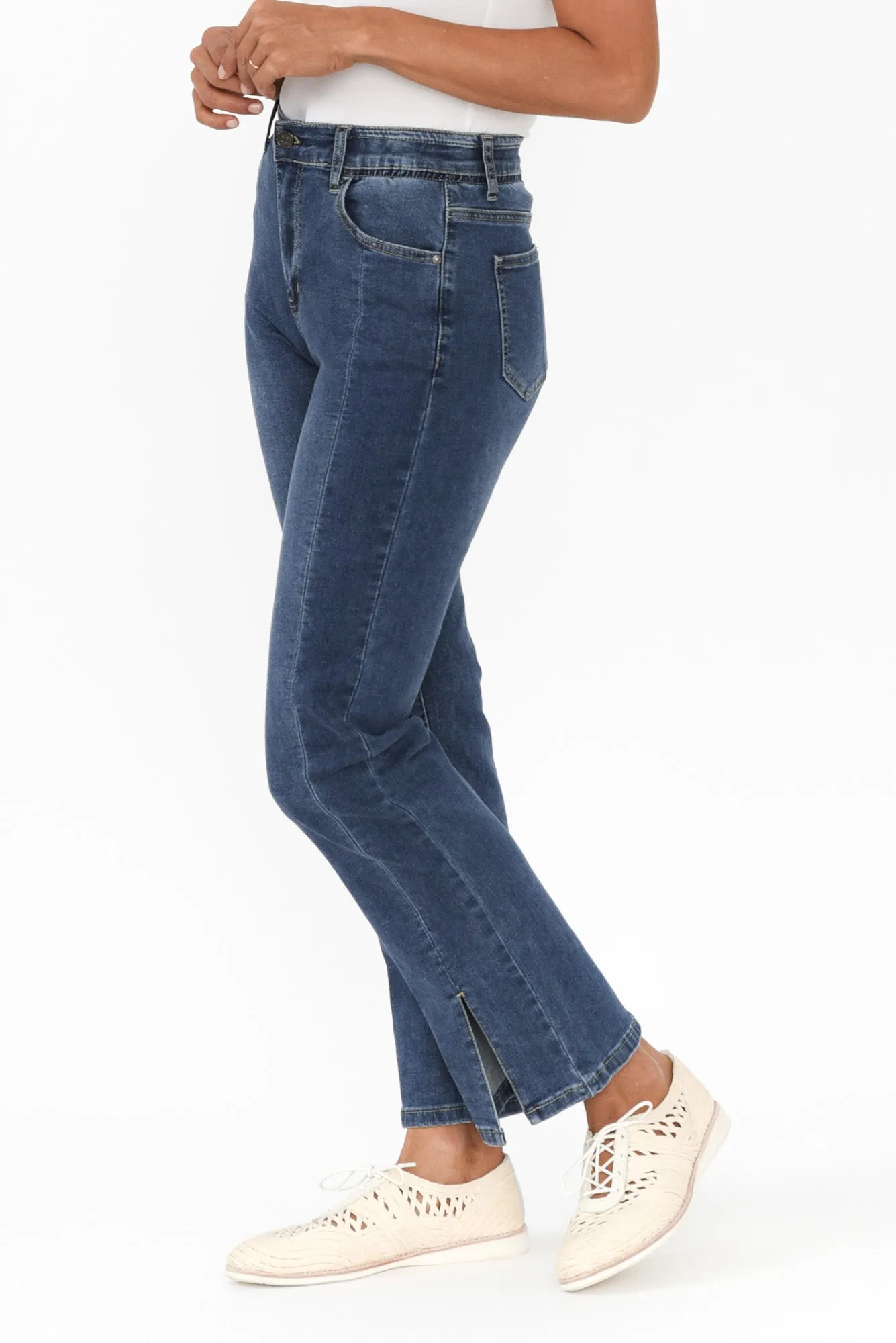 Republic Blue Wide Leg Jeans sold by Blue Bungalow product image thumbnail 4
