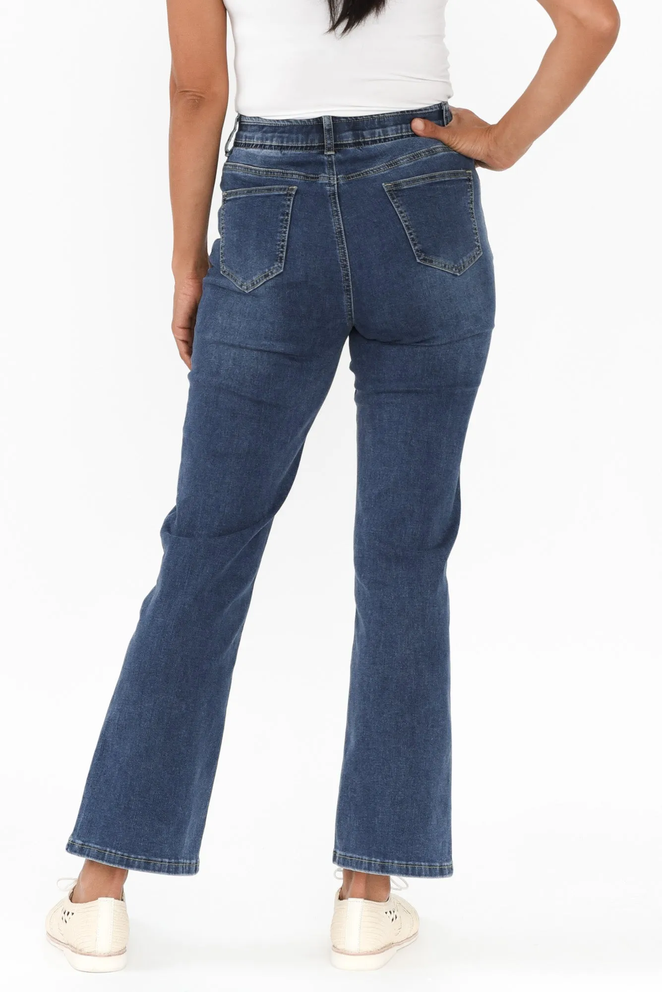 Republic Blue Wide Leg Jeans sold by Blue Bungalow product image thumbnail 5