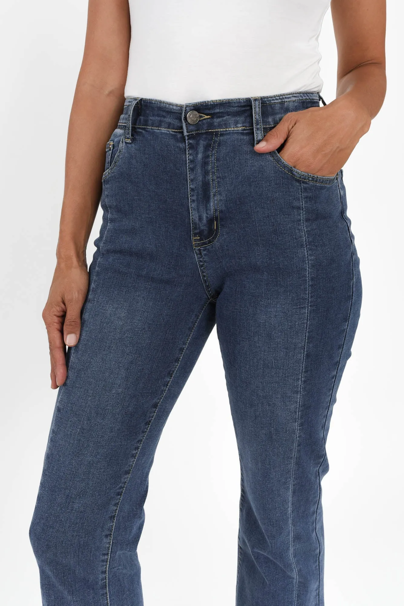 Republic Blue Wide Leg Jeans sold by Blue Bungalow product image thumbnail 3
