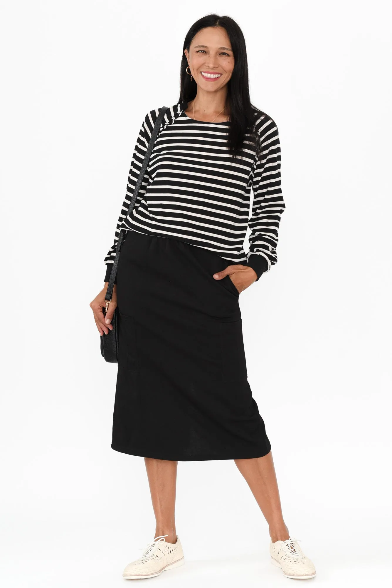Urban Black Cargo Skirt sold by Blue Bungalow product image thumbnail 2