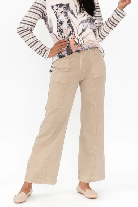 Sabrina Natural Cotton Stretch Jeans sold by Blue Bungalow