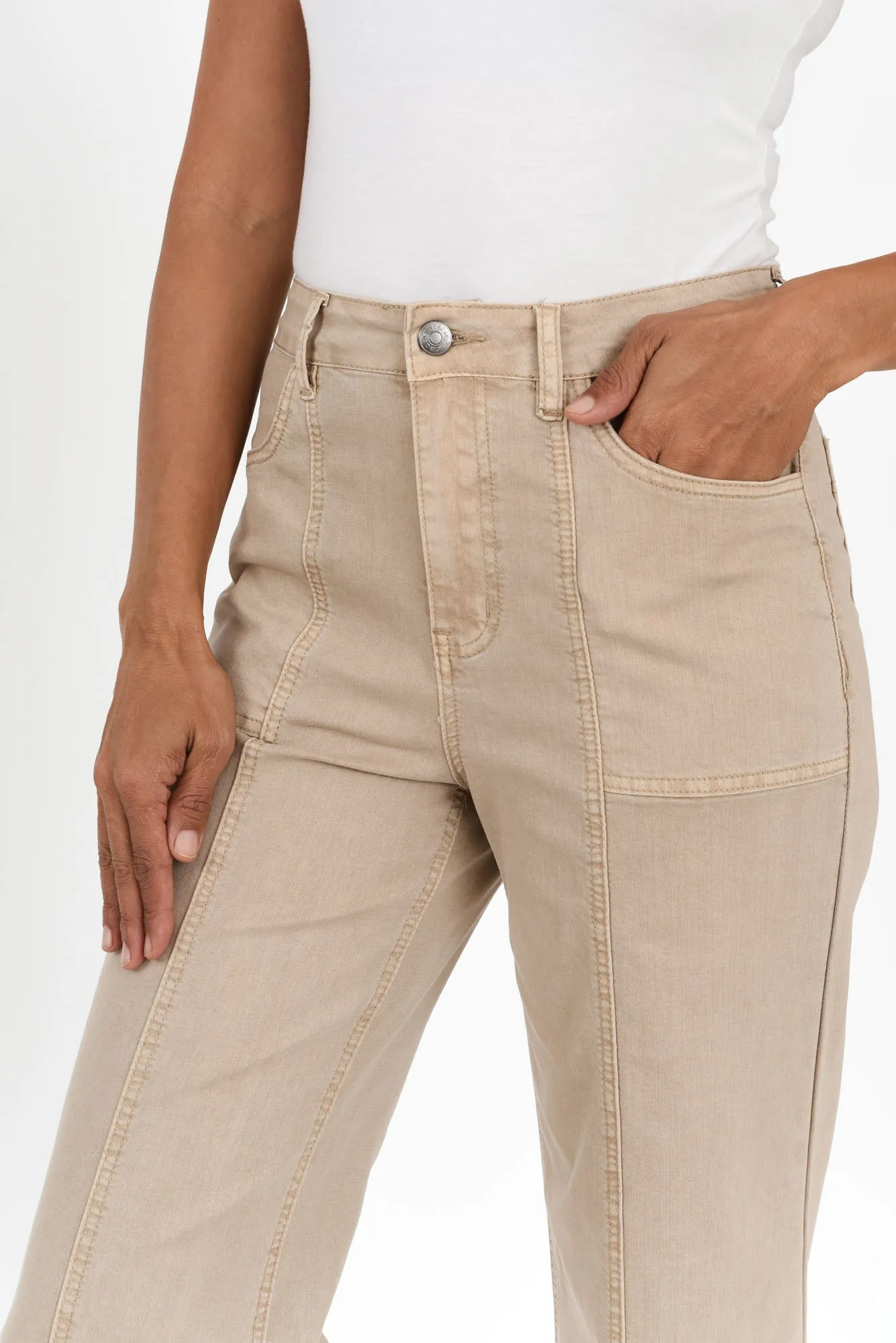 Sabrina Natural Cotton Stretch Jeans sold by Blue Bungalow product image thumbnail 3