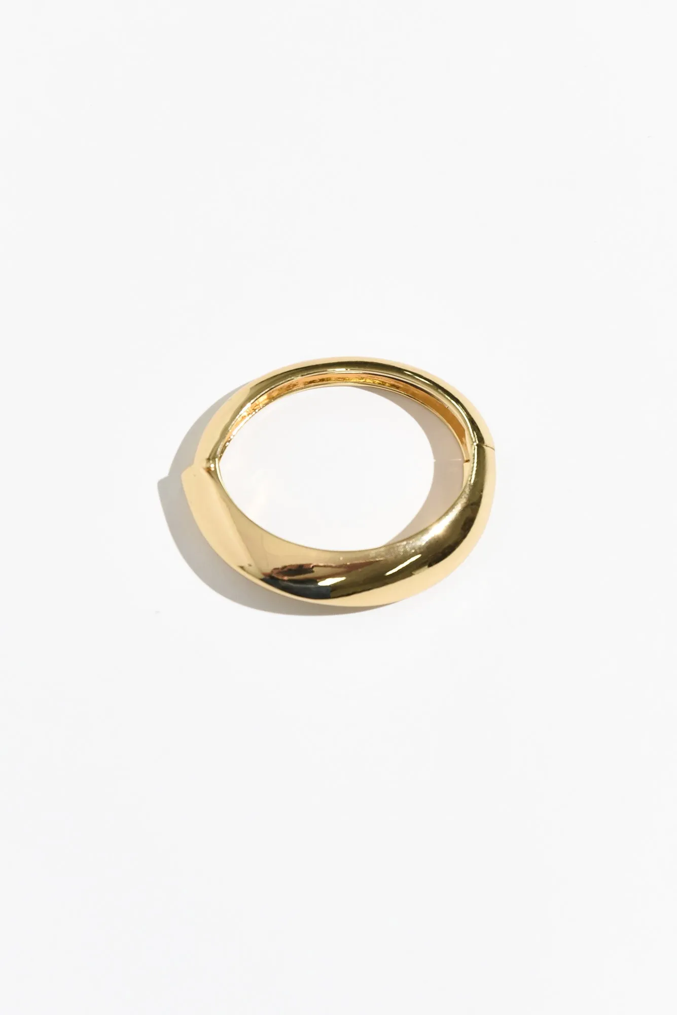 Demi Gold Hinge Bangle sold by Blue Bungalow product image thumbnail 2