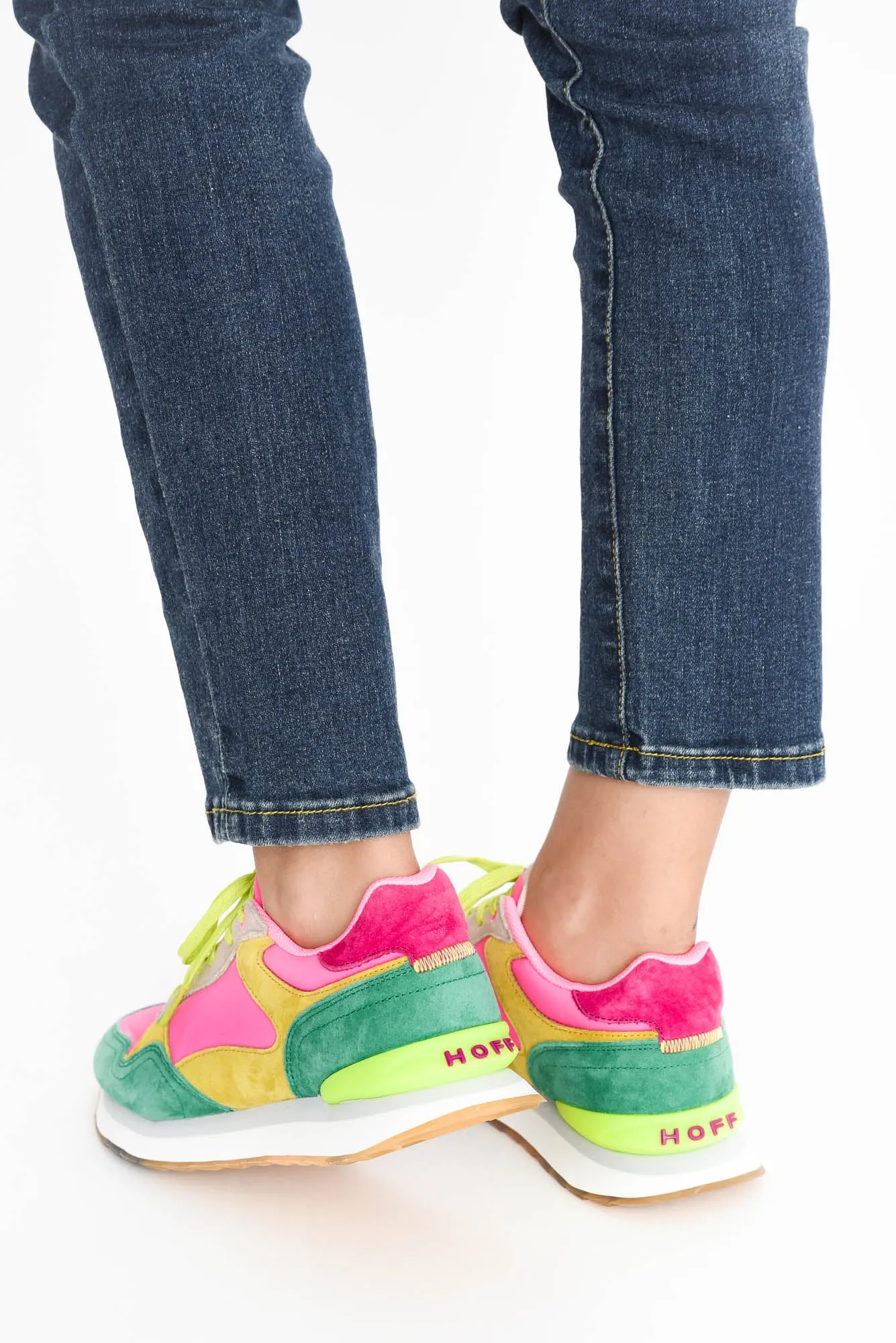 City Pink Multi Leather Sneaker sold by Blue Bungalow product image thumbnail 3
