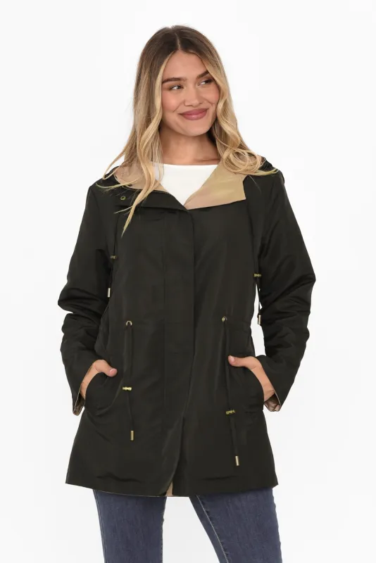 Highland Black Reversible Jacket sold by Blue Bungalow
