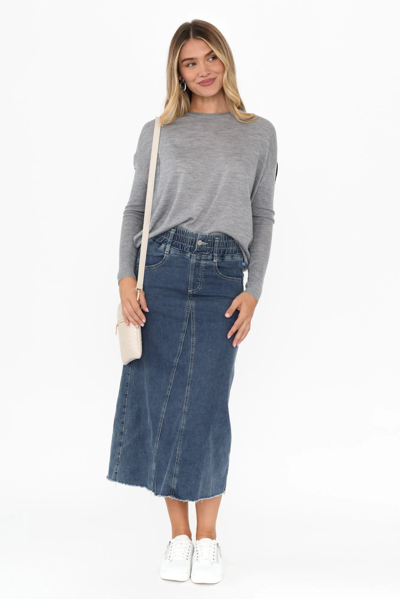 Bennet Grey Wool Jumper sold by Blue Bungalow product image thumbnail 2