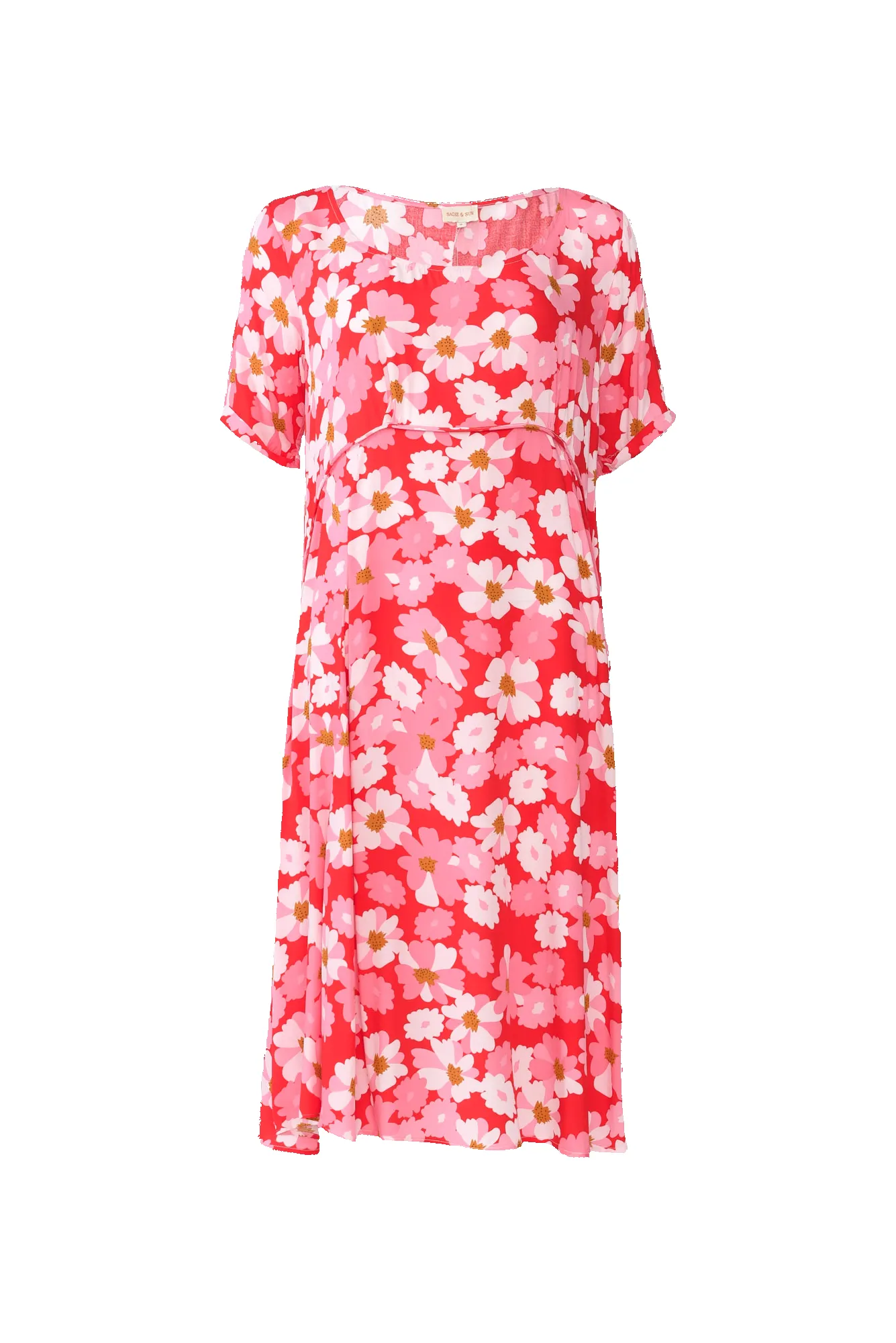 Zaelia Pink Blossom Crescent Dress sold by Blue Bungalow product image thumbnail 2